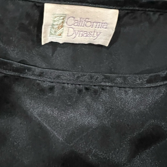 Vintage California Dynasty Silky pajamas size medium - Picture 4 of 5